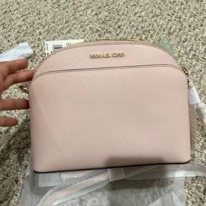 Michael Kors Jet Set Travel MD Dome Crossbody Leather 35S9GTVC2L Blossom